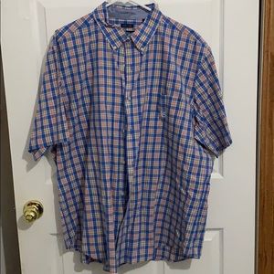 Men’s chaps short sleeve button down